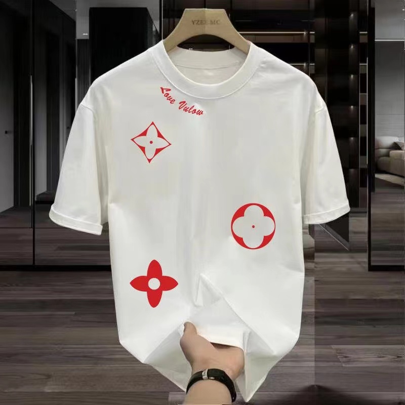 2025Designer Men's t-shirts pur cotton short-sleeved t shirts fashion casual mens and womens t-shirt couple unisex letter prn te topswom's thirt M-4XL03
