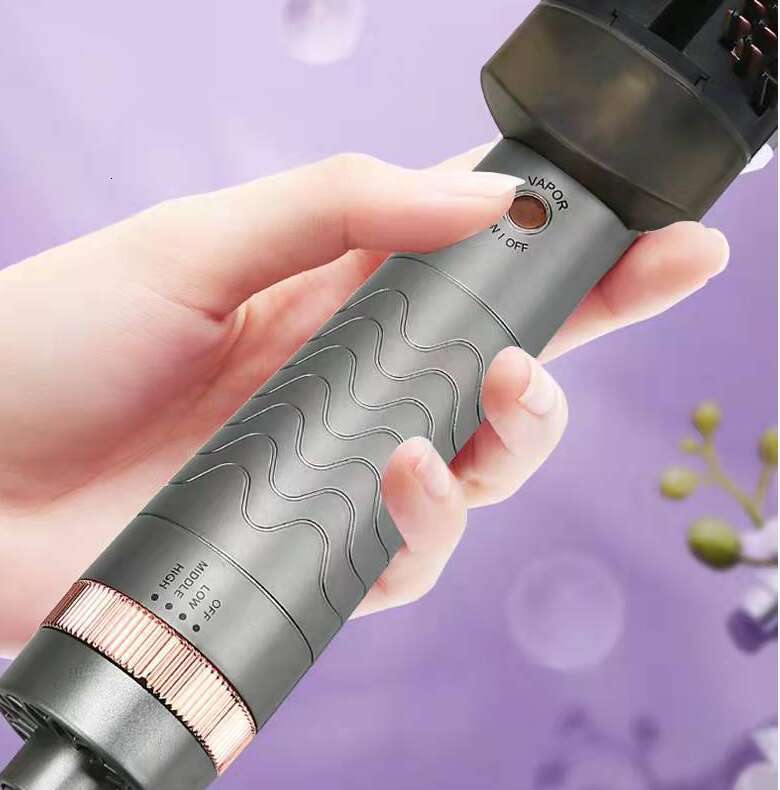 New Multifunctional Hot Air Comb Steam Spray Hair Dryer