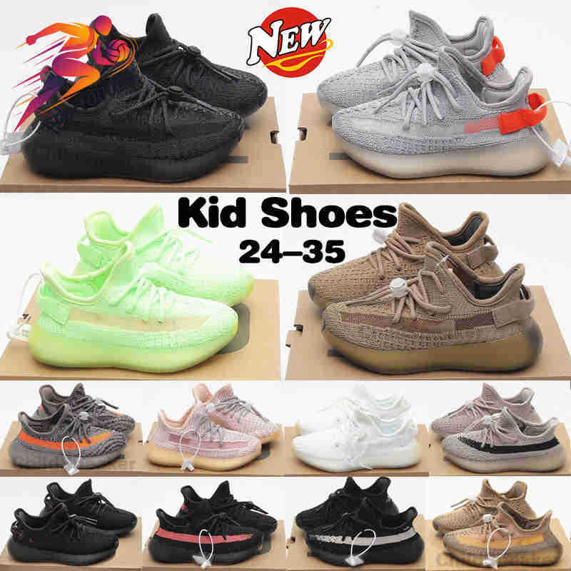 Kids Shoes Designer Kid Sneakers Basketball Trainers Wolf Grey Youth Toddler Children Outdoor Sports Running Shoes For Boy And Girl Pour Enfants Sneaker