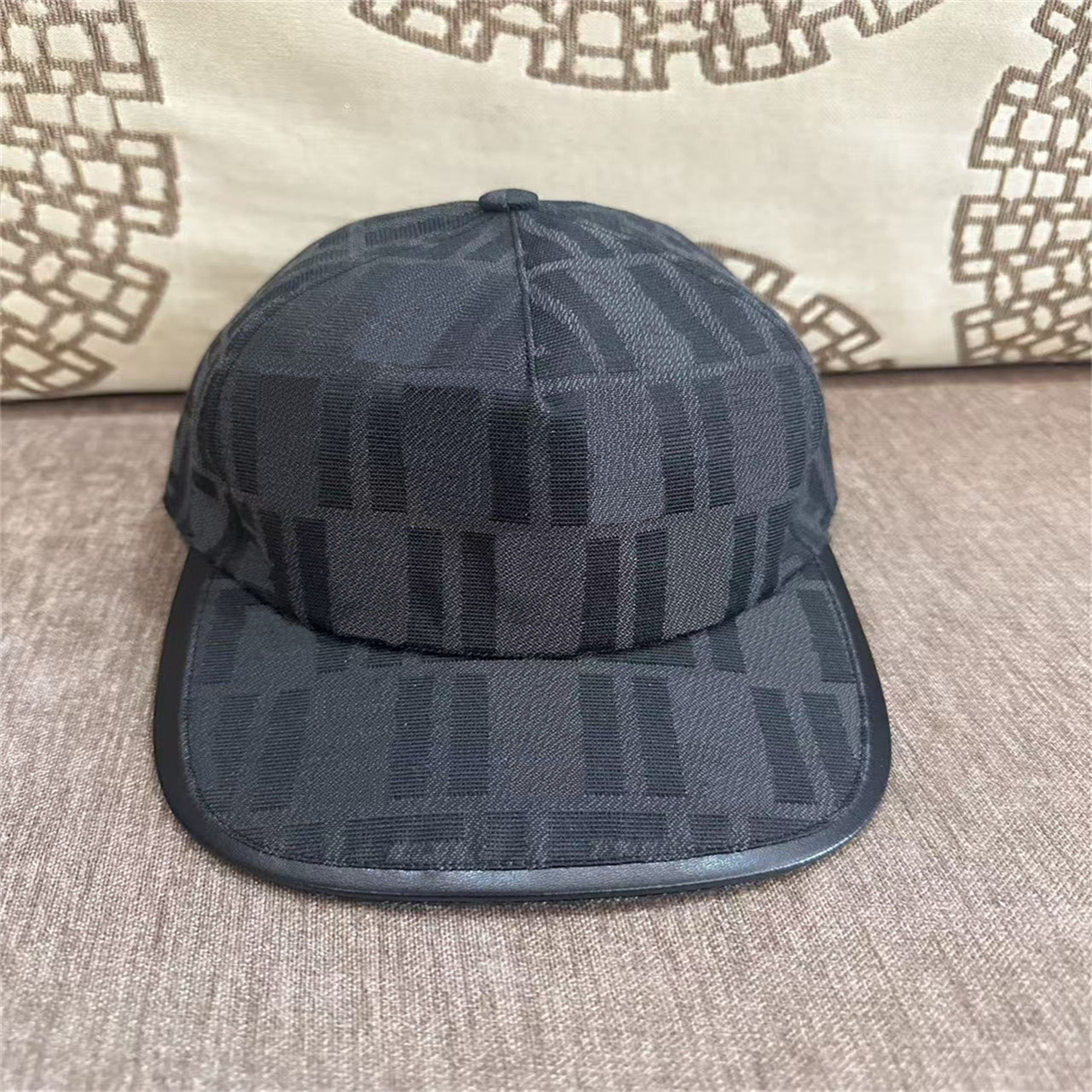 Fashion designer hat classic plaid Cotton Baseball cap for men women high end luxury cap retro plaid letter Sun hat Bucket hat 89979