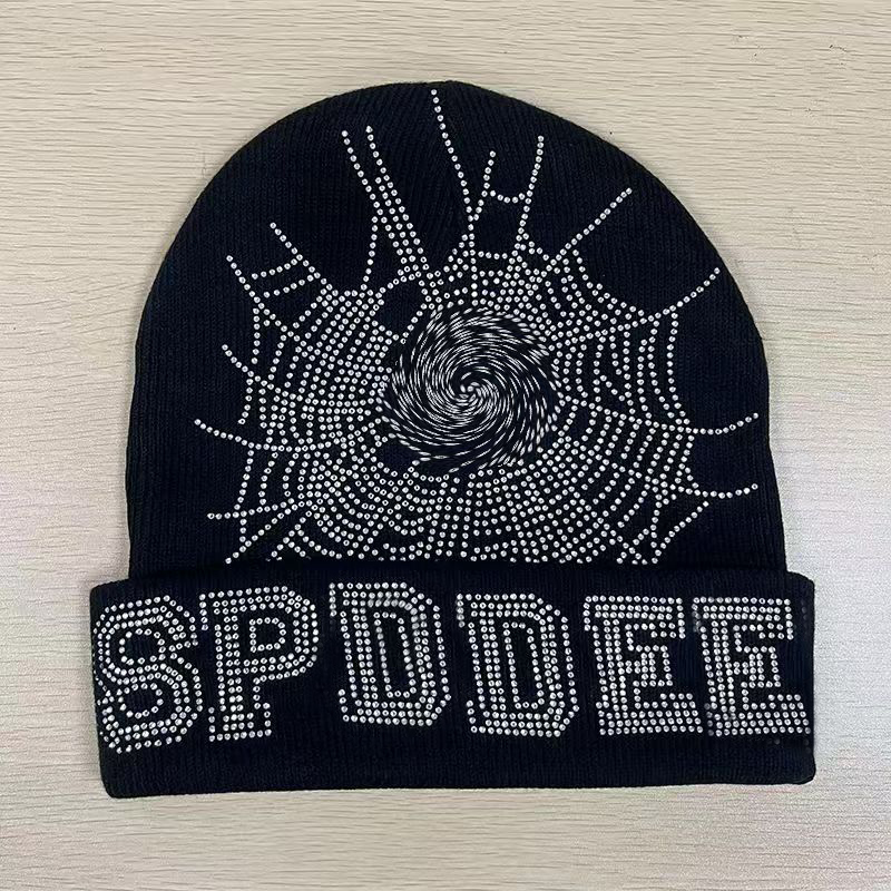 luxury designer beanie women Mesh drill knit couple letters bonnet hat brim bonnet classic beautiful fashionable autumn and winter wear