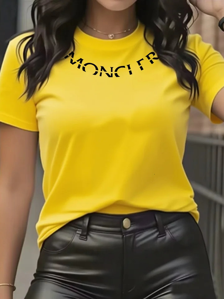 Machine Washable Womens Casual Elegant Fashion Graphic T-shirt O-Neck Short Sleeve Top Womens Clothing 251219