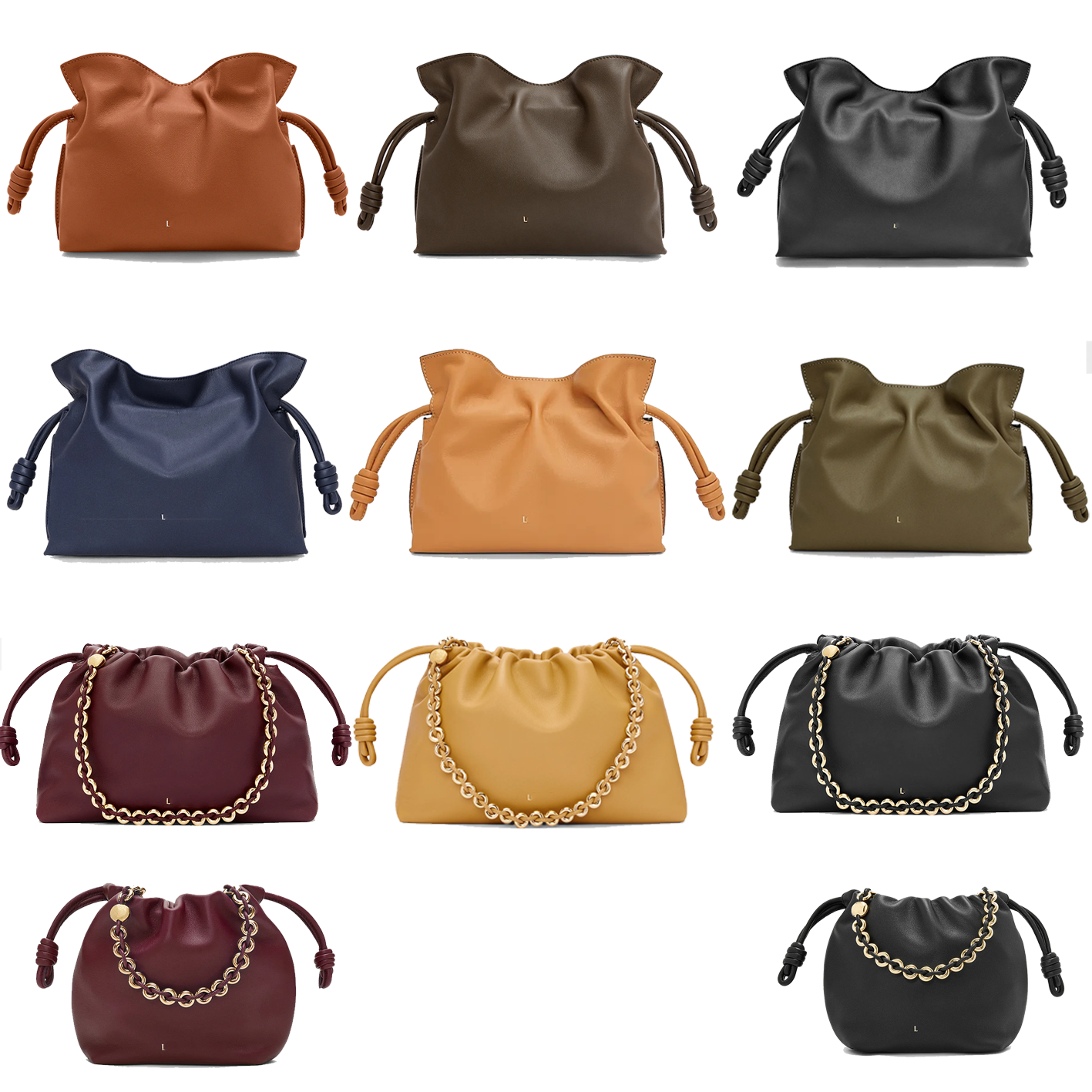 7A Top Quality Designer Bag Women Shoulder Bag Cowhide Genuine Leather Crossbody Lady Cloud Bag Chain Shoulder Strap Metal Underarm Bag Luxury Tote Bag Flamenco Bag