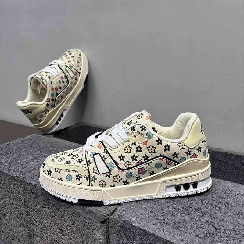 free shipping Designer Men's Sneakers New Casual Large Size Soft-Soled Lightweight Non-Slip Fashion Versatile Skate Shoes