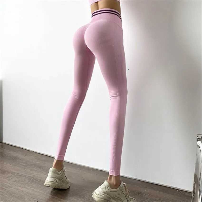 2025 Ombre Seamless 2 Piece Set Women Suit Gym Workout Clothes Sport Bra Fitness Crop Top And Scrunch Butt Leggings Yoga Sett251219