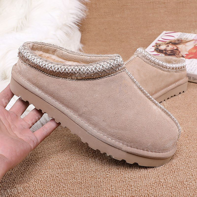 women Australia free shipping Designer slippers platform boots tasman tazz stylish slipper australia winter fur slides women comfortable snow shoes