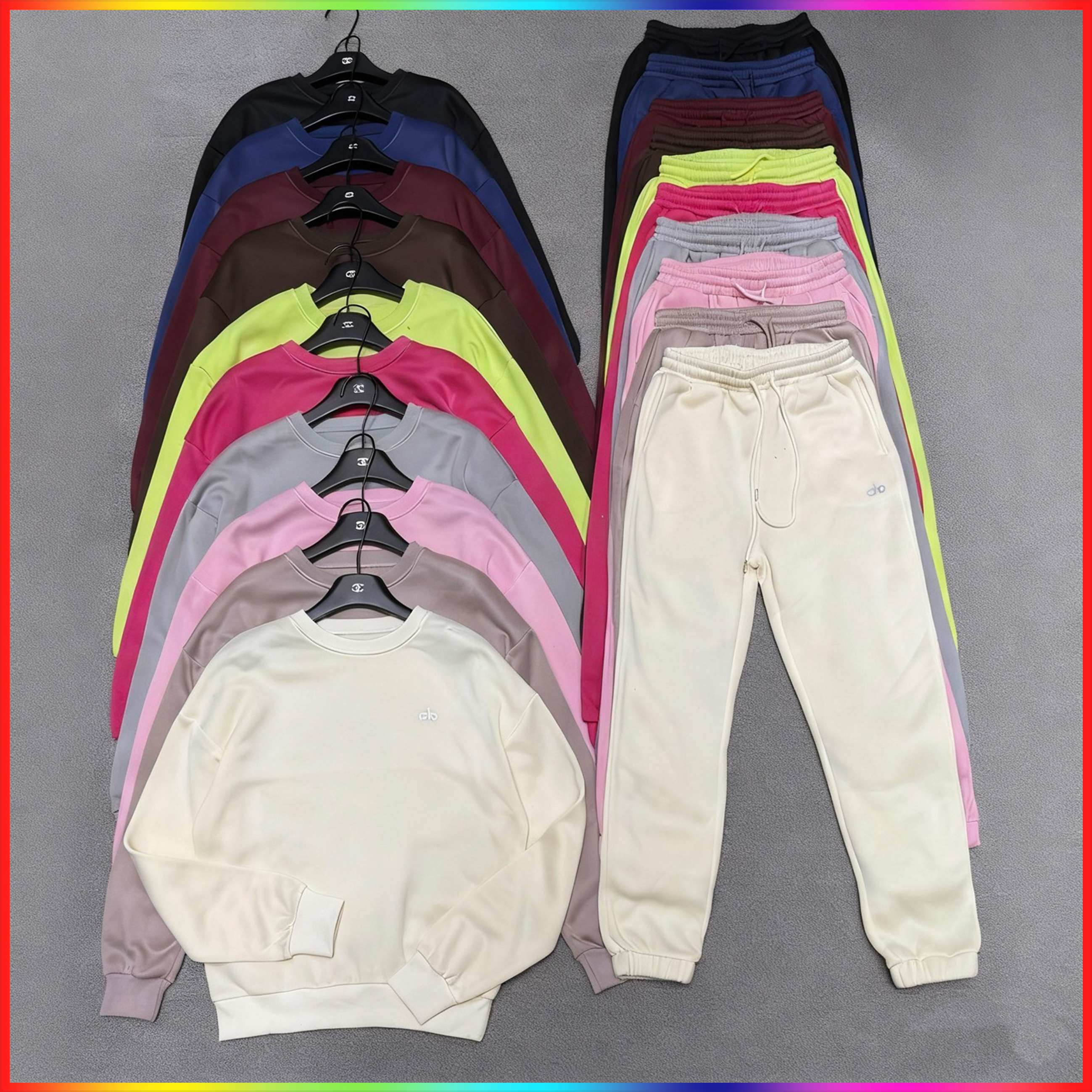 Designer Womens Yoga Outfit Tracksuits Letter Print Hoodie Set Autumn essential Set Winter Fashion Sports Sweatshirt Sweatpants Two Piece Set Women