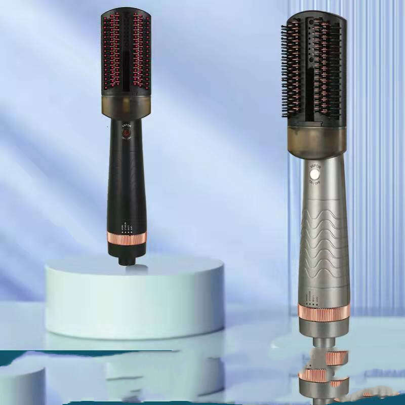 New Multifunctional Hot Air Comb Steam Spray Hair Dryer