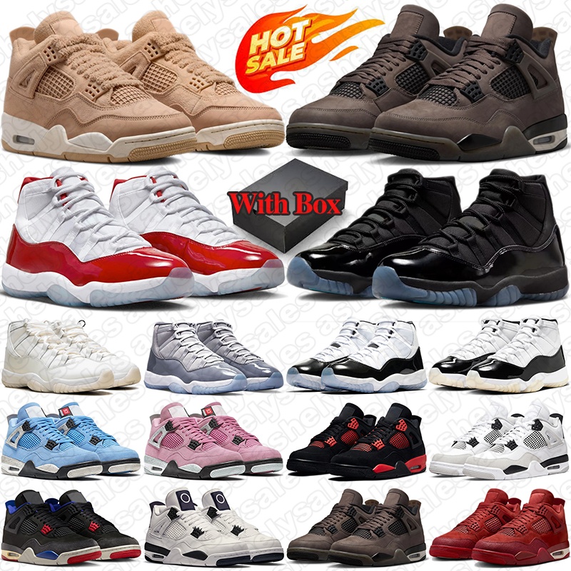 free shipping gamma blue 11 11s 2025 basketball shoes 4s designer sneakers outdoor trainers sports men womens shoe black cat 4 white grey space jam mens with box
