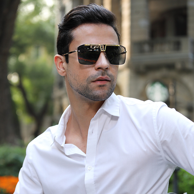 Designer Sunglasses For Women Men Sunglasses Polarized UV400 Sunglasses Fashion Classic Luxury Glasses Goggle Pilot Alloy Square Frame Eyewear AD101