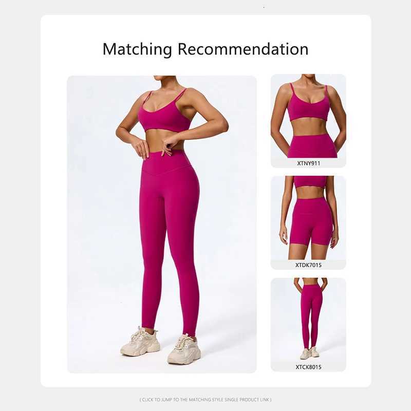 Ctenkevet Summer Women 2Pcs Sleeveless Sports Set Female Gym Two-piece Yoga Set High Waist Breathable legging Sportswear Woment251219