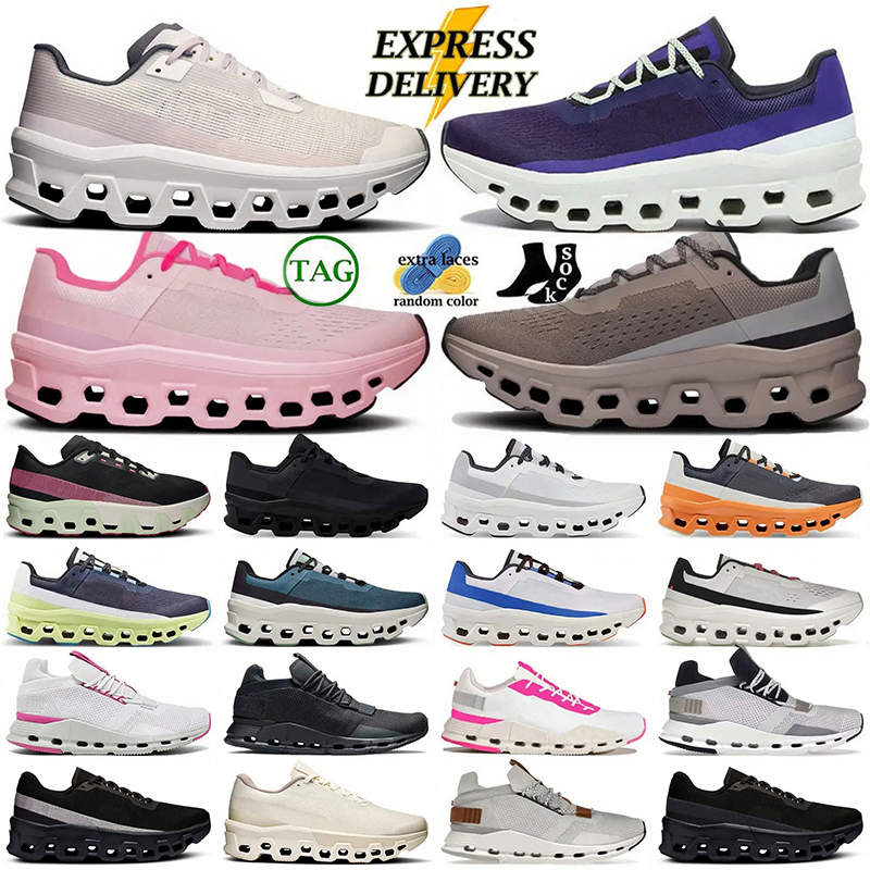 Men Women Oc Ons Running Shoes Monster Cloudes Cloudd Trainers x3 x5 Sneakers All Black White Navy Blue Platform Loafers Jogging Tennis Shoe Plate-forme Chaussures 45