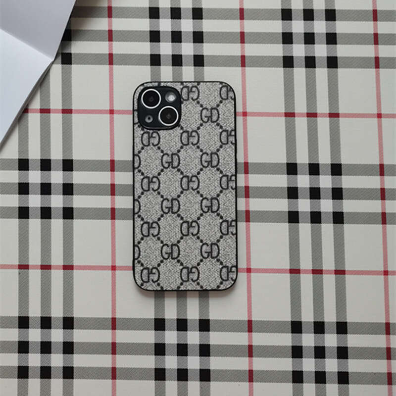 European and American Style Letter G Compatible with Apple 16/15/14/13 Pro Max Phone Case iPhone 12/11 Shockproof XR