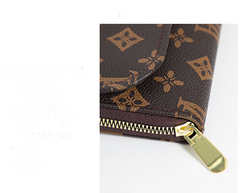 Ladies handbag, fashion letter-printed coin purse, large-capacity phone wristlet, high-quality shoulder underarm crossbody bag, multifunctional luxury