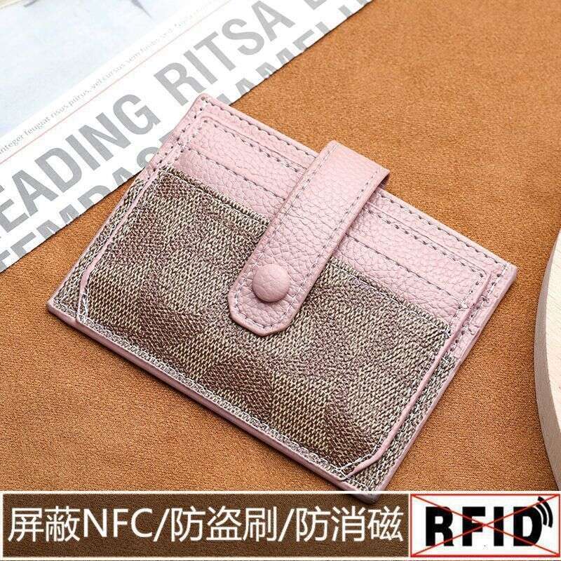 Card Holder for Women Compact and Exquisite High-End 2025 Large Capacity Multi-Card Slots, ID Slot, Premium Feel Trendy