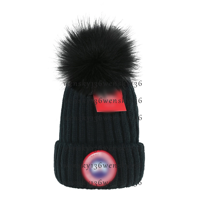 Designer canada beanie gooe hats Fox fur hat women Bonnet Men luxury Skull Cap Casquette Fitted Hats for Luxury canada Muts Berretto Beanie hat Winter Hat