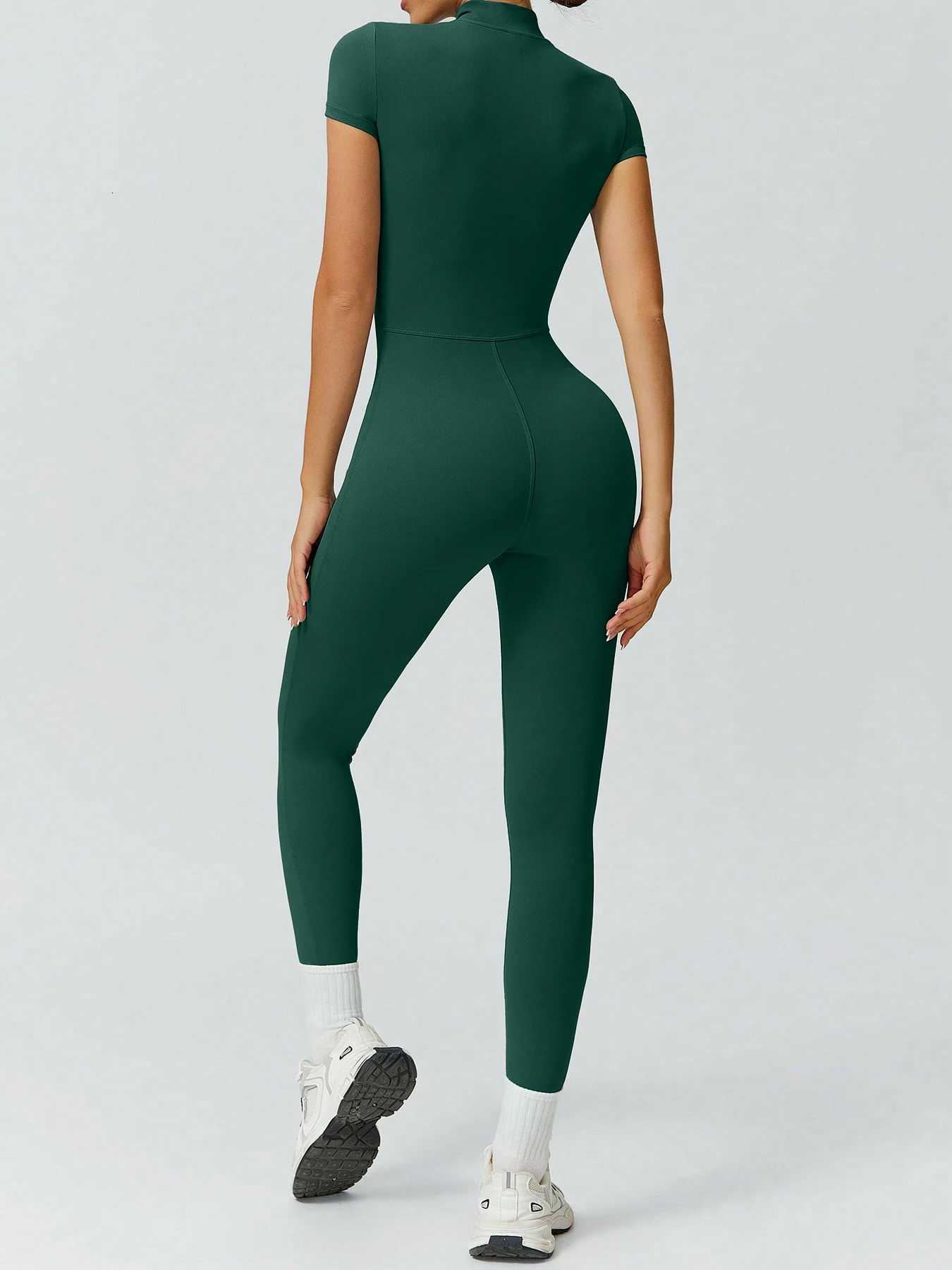 New Yoga Clothes Suit Workout Sports Set Women Bodysuits Gym Set Women Training Siamese Fitness Jumpsuit Female Sportsweart251219
