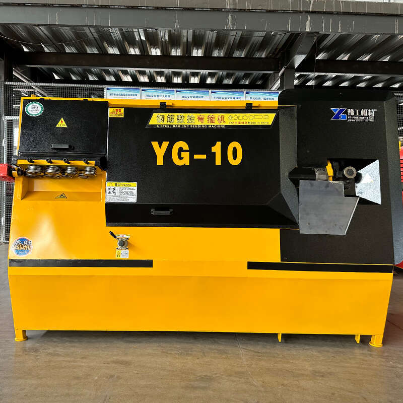 Heavy Duty CNC Bending Machine for Thick Steel Hoops Used in Bridge and Tunnel Construction