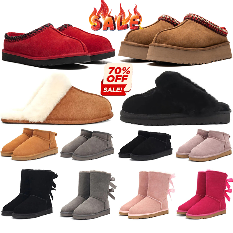 free shipping designer slippers womens platform sandals tazz tasman booties winter boots snow boot fur slipper shoes trainers sneakers