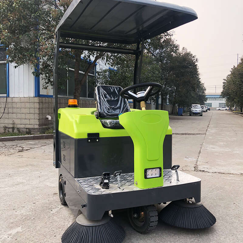 Multi-Purpose Ride-On Sweeping Machine Suitable for Indoor and Outdoor Commercial Cleaning Tasks