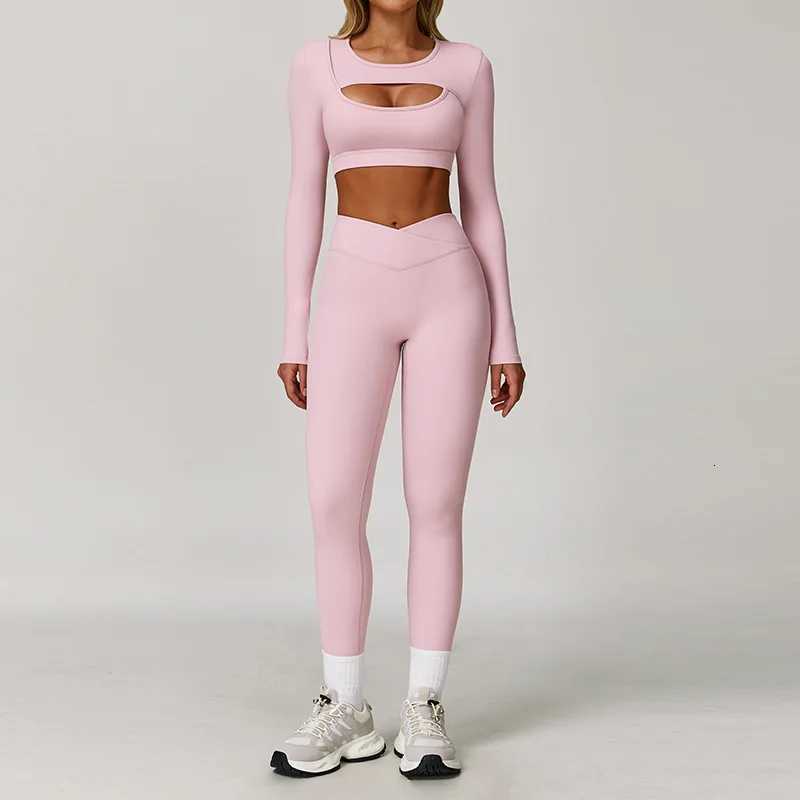 Sportswear Yoga Set 2PCS Gym Clothes Workout Outfits Yoga Suits For Women Tracksuits Fitness Set Sports Bra Running Gym Leggingst251219