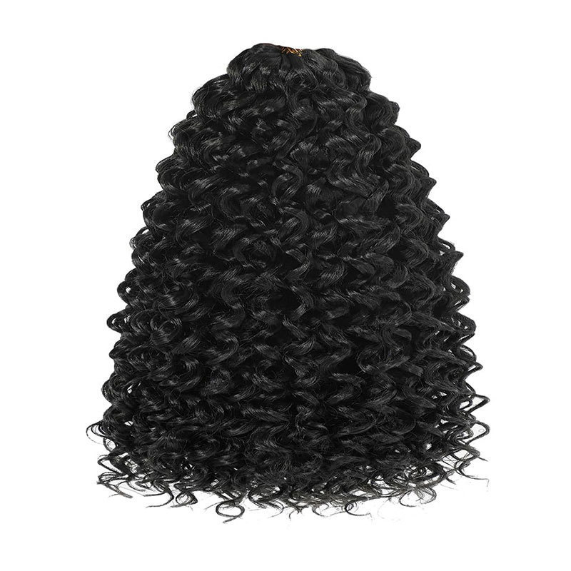 10 14 18 22 Inch Ocean Wave Crochet Braid Hair Hawaii Afro Curls Natural Synthetic Braiding Hair Extensions Pink 613 230921
