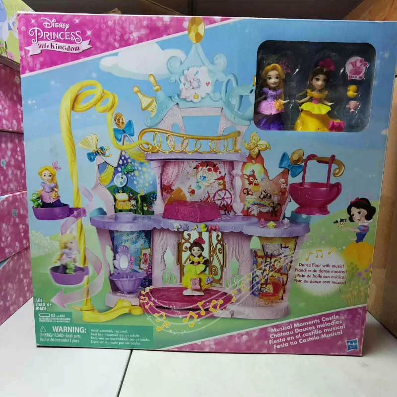 Disney Hasbro Disney Princesses Mini Anime Character Characters Music Castles C0536 Girls Household Toys Gifts Birthday Present H251219