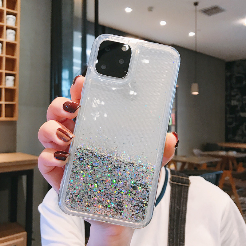 Liquid Star Sand Phone Case Compatible with iPhone 16 Plus Apple 17 Pro Max Flowing Glitter 15 Soft 14