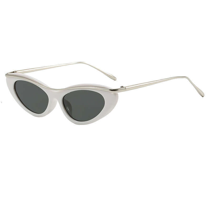 Sunglassses designer sun glasses Small Frame Cat Eye Personality New Ins Internet Celebrity High-End Retro Fashion Versatile