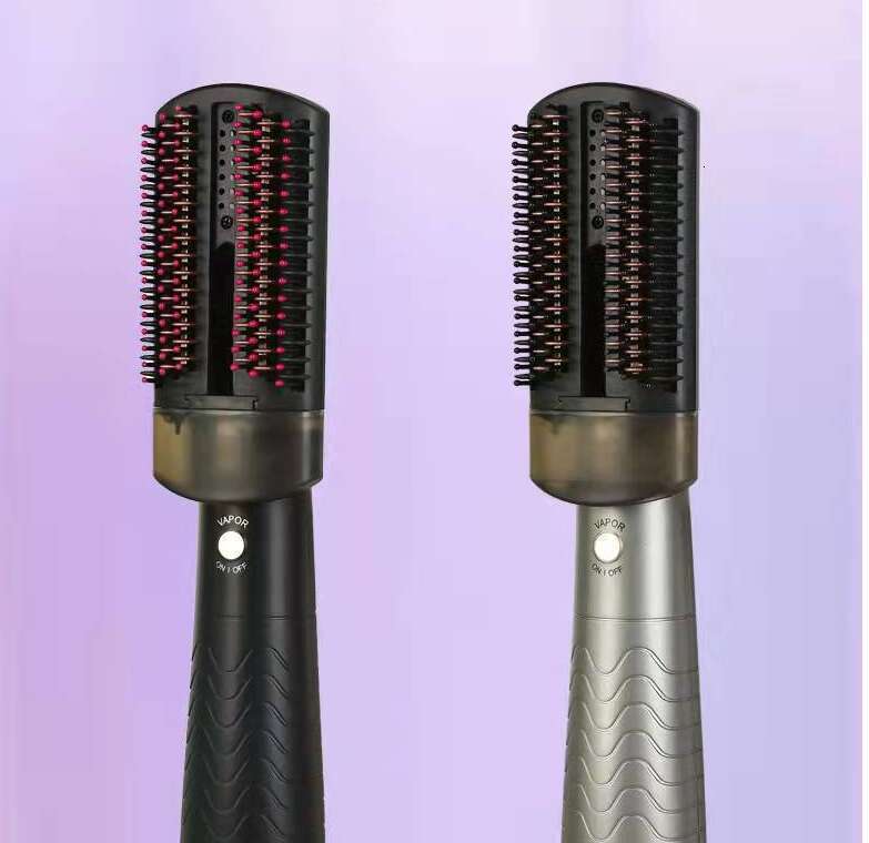 New Multifunctional Hot Air Comb Steam Spray Hair Dryer