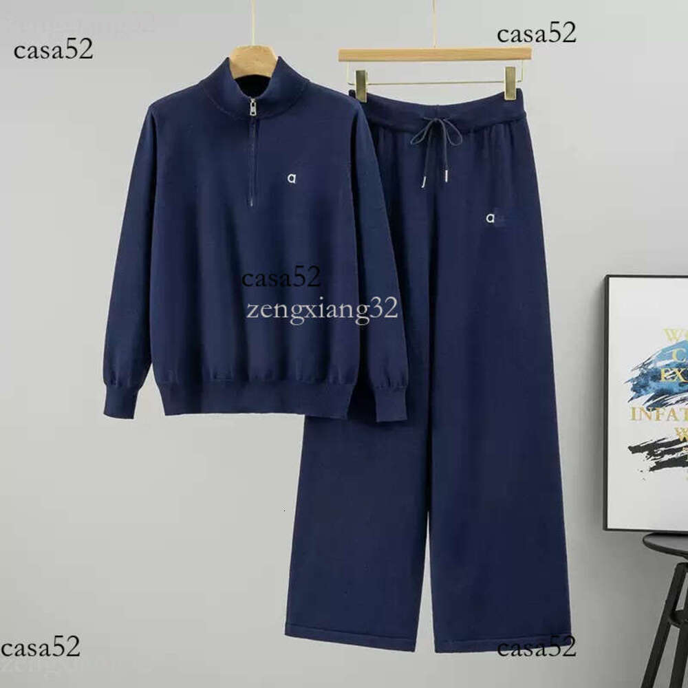 Alonessitys Tracksuit Alotracksuit Women Yoga Aloalo Clothes Sets Half Zipper Hoodie Alosweater Sport Best-Selling Innerwear Special Bundle Women Clothes 97D