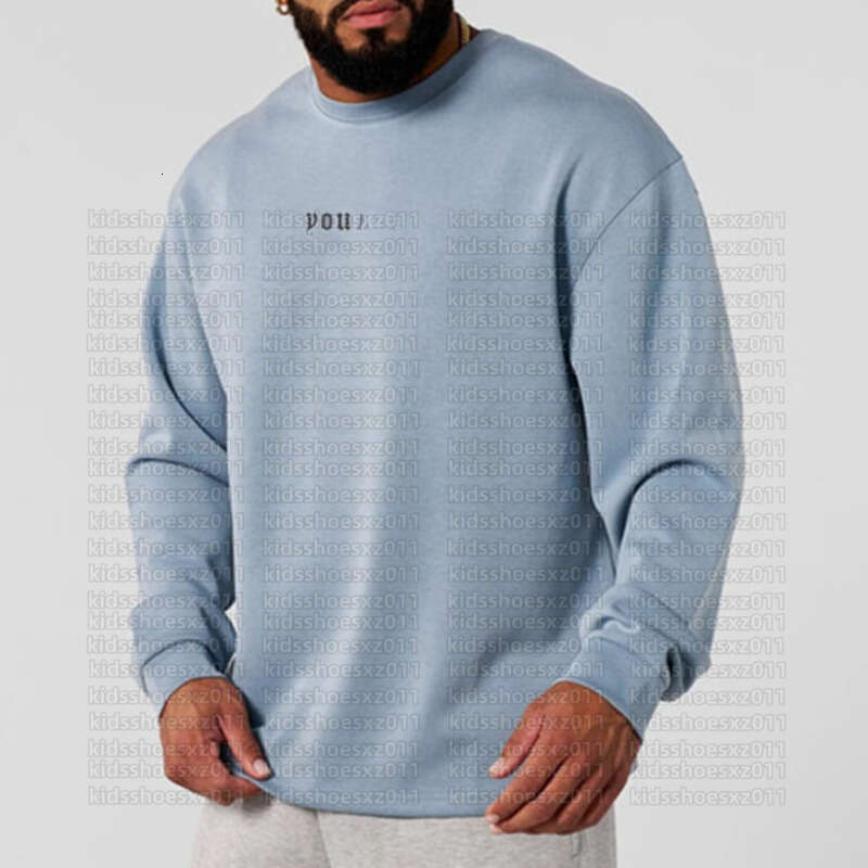 Youngla Hoodie Designer Polo American Style Younglas Tech Fleece Casual Long Sleeve Mens Loose Fit Plus Size Fashion Sports Fitness Running Trendy Base Shirt