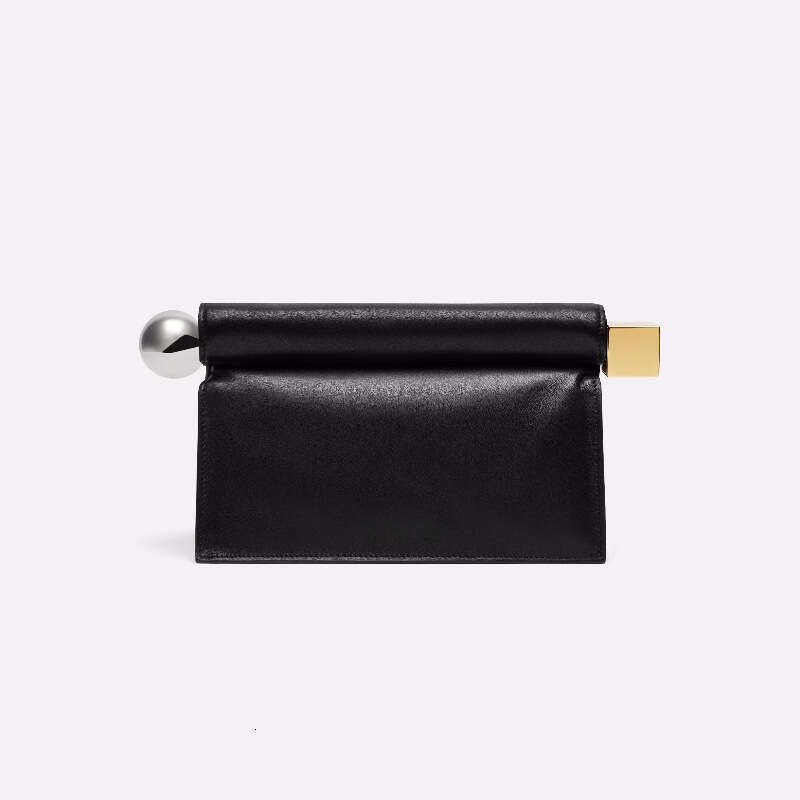 Niche Design Light Luxury Clutch French Rolled Edge Foldable Evening High-end Clip Bag for Women Factory