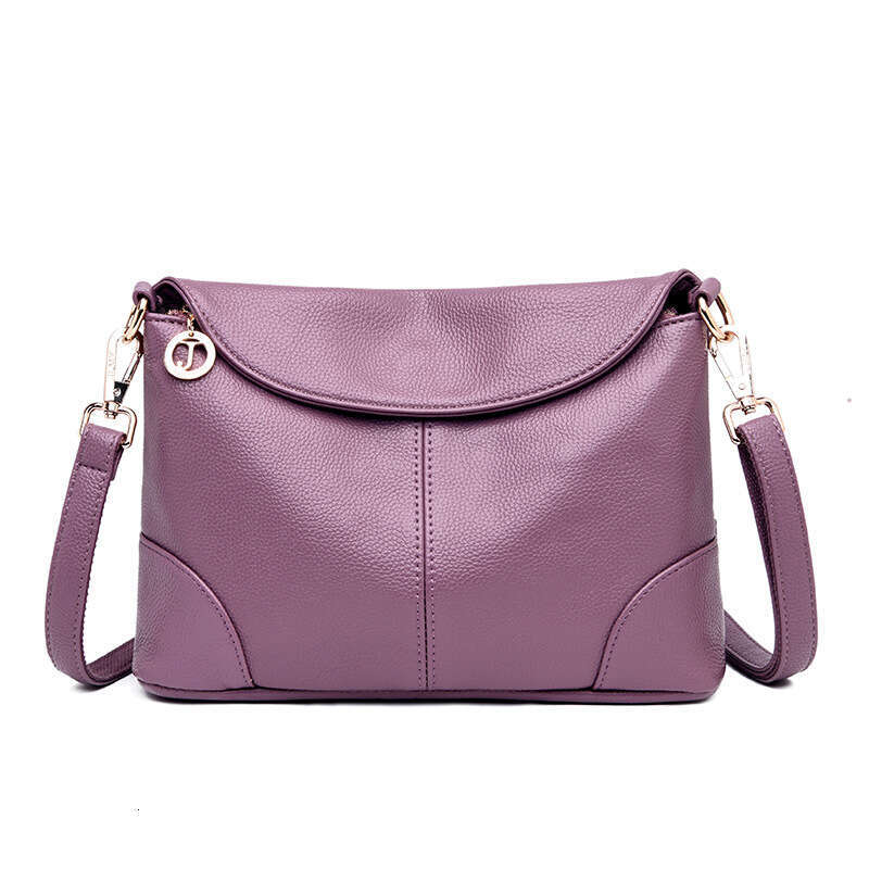New Fashion Large capacity and multifunctional Crossbody Shoulder Women Bags for Middle-aged Moms Soft Leather Small Square Bag High quality niche des