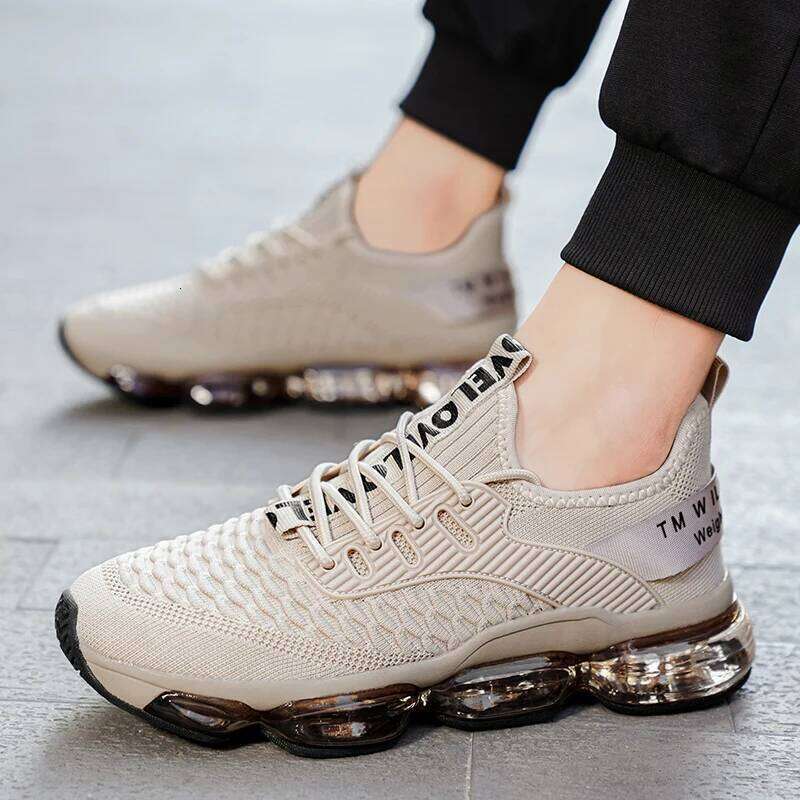 Luxury Men's Sneakers Casual Breathable Trainer Race Fashion Loafers Running Shoes for Male Tenis 25M1219