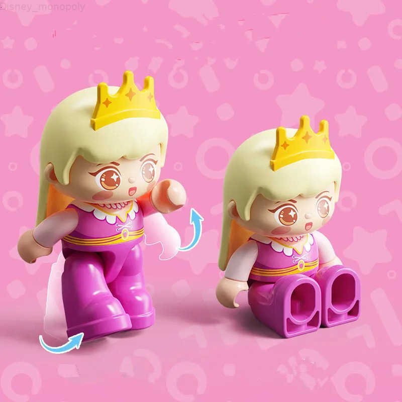 Disney Childrens Dream Castle Building Blocks Set Compatible with Other Brands Educational Toy for Girls H251219