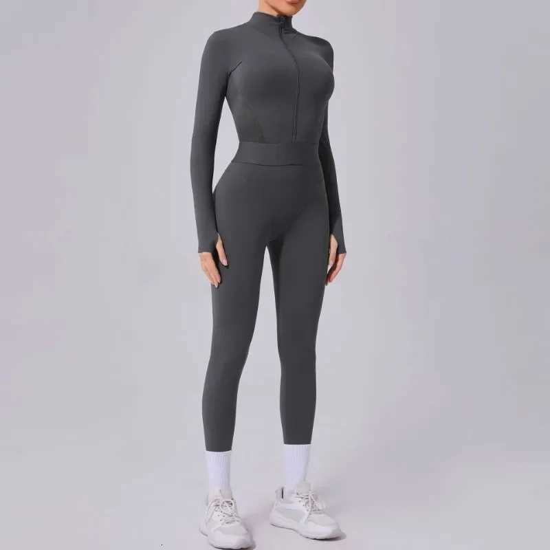 Side Net Breathable Yoga Jumpsuit Set Sports Fitness Briefs Shape Waist Splicing Rubber Band Tight Workout Gym Leggings Bodysuitt251219