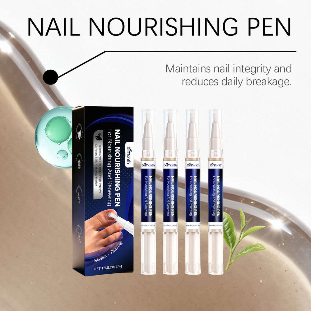 XIMONTH Nail Moisturizing Care for Soft and Hard Nails Natural Shine Maintenance Nourishing Pen
