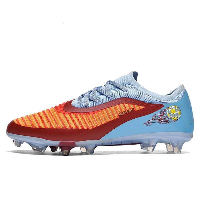 8535 Mens Shoes Training TF/FG Outdoor Sport Football Boots Adult Long Spikes Non Slip Match Soccer Cleats 35-45