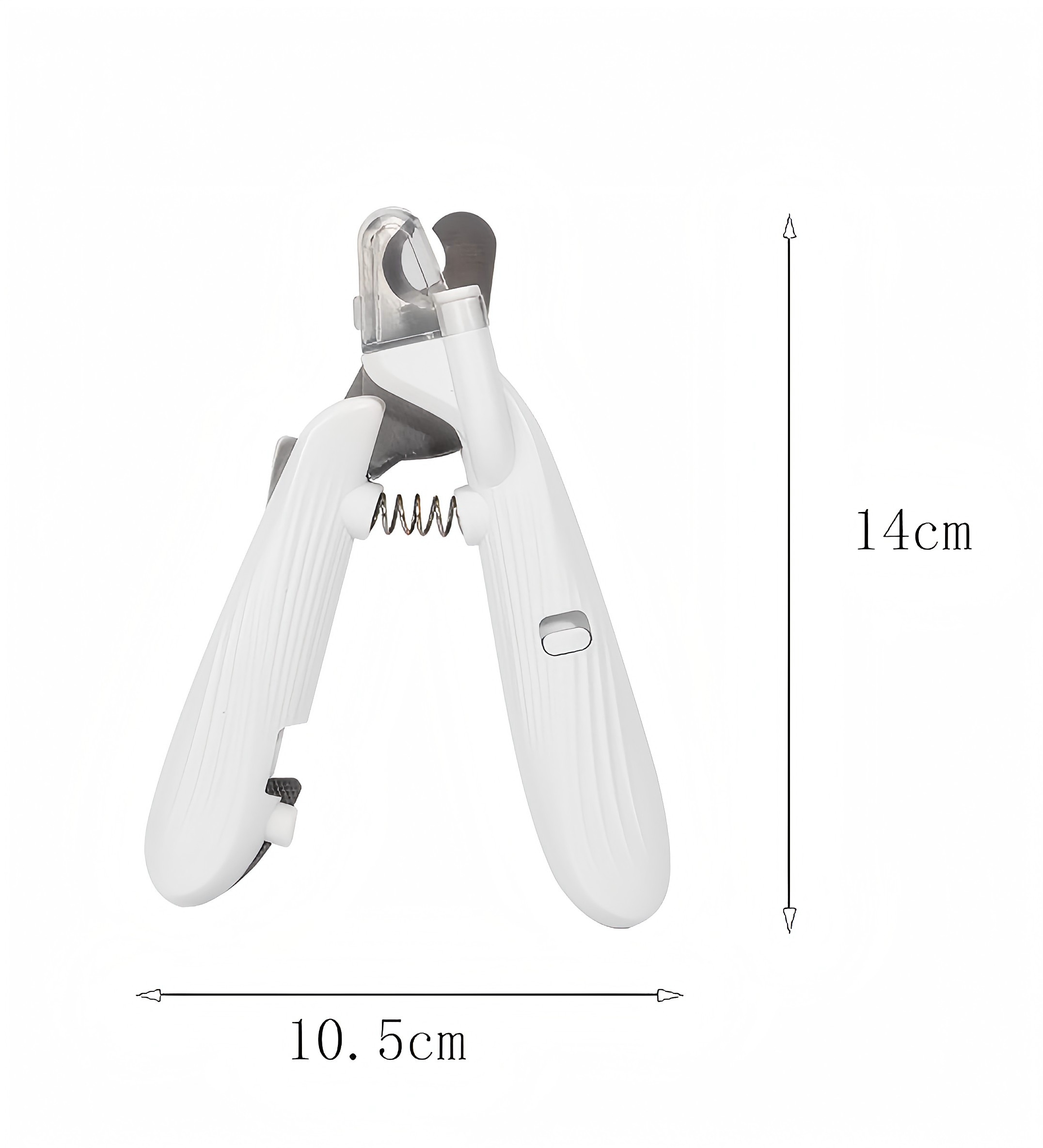 Pet Bloodline Nail Clipper with High-Brightness LED Light & Splash-Proof Shield