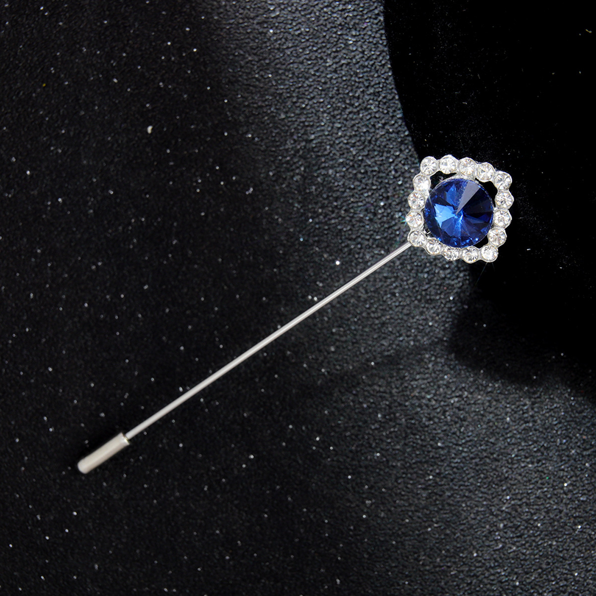 Korean Style Trendy Men's Brooch Vintage Brooch Unisex Small Suit Insert Brooch Accessories One-word Pin Brooch