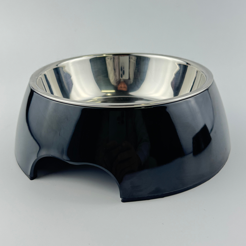 Designer Pet Bowls Luxury PAWDA Dog Bowl, BPA-Free 2 in 1 Food Water Bowl for All Breeds, Non-Skid Bottom, Dishwasher Safe Fashion Dog Accessories J32