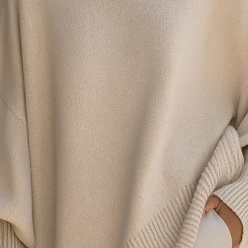 Trendsetting Women's Lantern-Sleeved Cardigan Stylish Solid Tunic For Everyday Wear In Fall And Winter AMX024