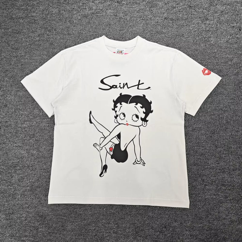 Fashion Streetwear Vintage Baggy Oversize Design Graphics Print Tops Men Clothing T Shirt For Men