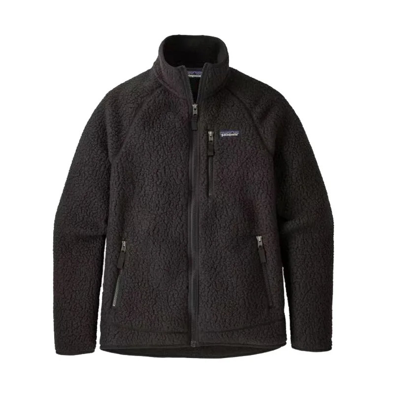 Unisex American Style Fleece Jacket Stand Collar Lamb Velvet Polyester Fiber Outdoor Sport Hiking Thickened Autumn Winte 251114
