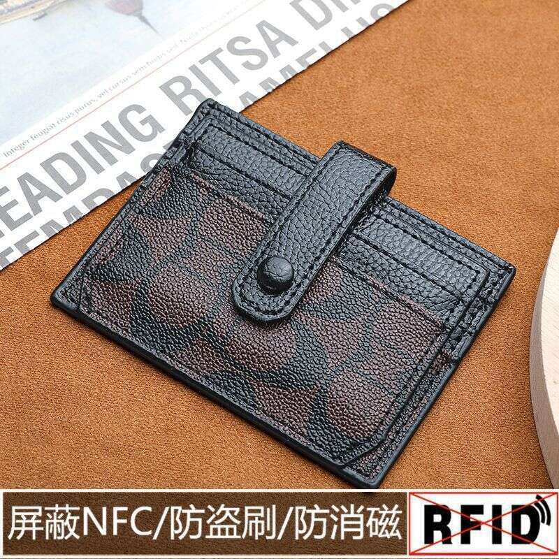 Card Holder for Women Compact and Exquisite High-End 2025 Large Capacity Multi-Card Slots, ID Slot, Premium Feel Trendy