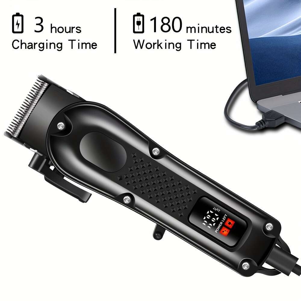 4-In-1 Rechargeable Grooming Kit For Men Clipper Electric Foil Shavers And Beard Trimmers, Ear, Nose Hair Trimmer Set, USB Charged - Perfect Holiday O