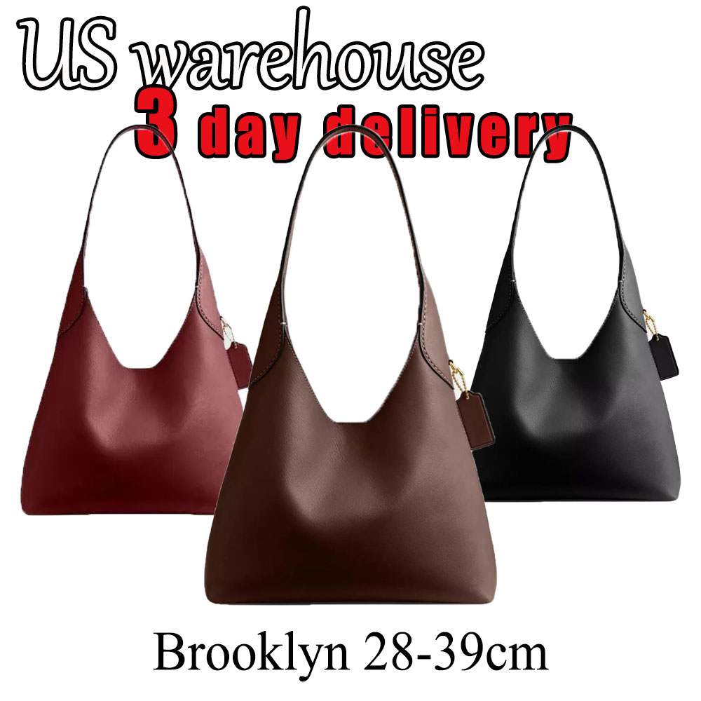 10A High-quality Brooklynn 28 39 bags Designer bag Luxury bag hobo bag shoulder bag Suede bag Two sizes of large-capacity commuter bags