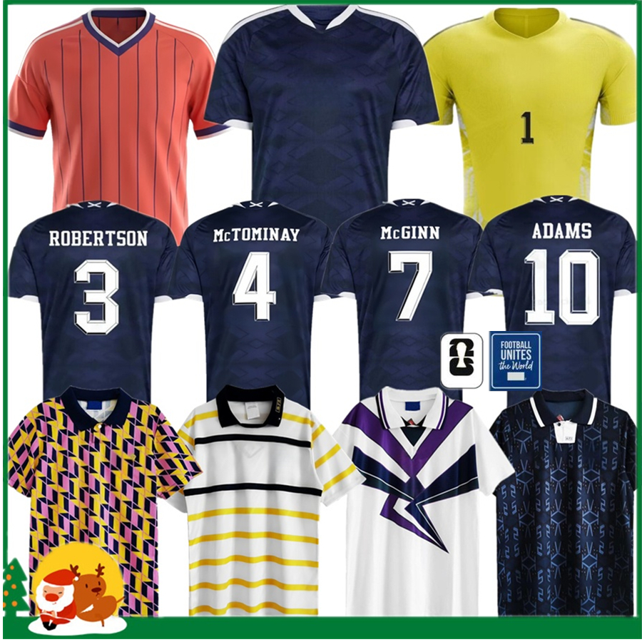 25 26 Scotland Soccer Jerseys 2025 2026 World Cup ROBERTSON McTominay McGREGOR SHANKLAND McGINN Football Shirt Home Away maillot de Foot Men kids kits women unifrom