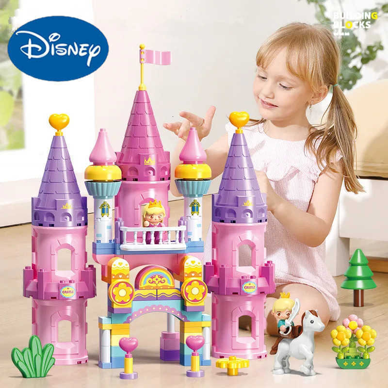 Disney Childrens Dream Castle Building Blocks Set Compatible with Other Brands Educational Toy for Girls H251219